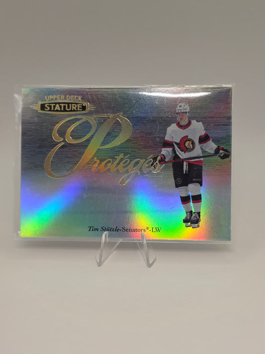 2021 Upper Deck Stature Protegé — Tim Stützle (P-9)