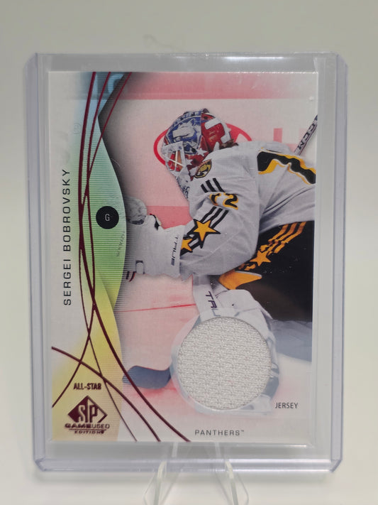 2024–25 Upper Deck — SP Game Used All-Stars #161 — Sergei Bobrovsky (Jersey Card)
