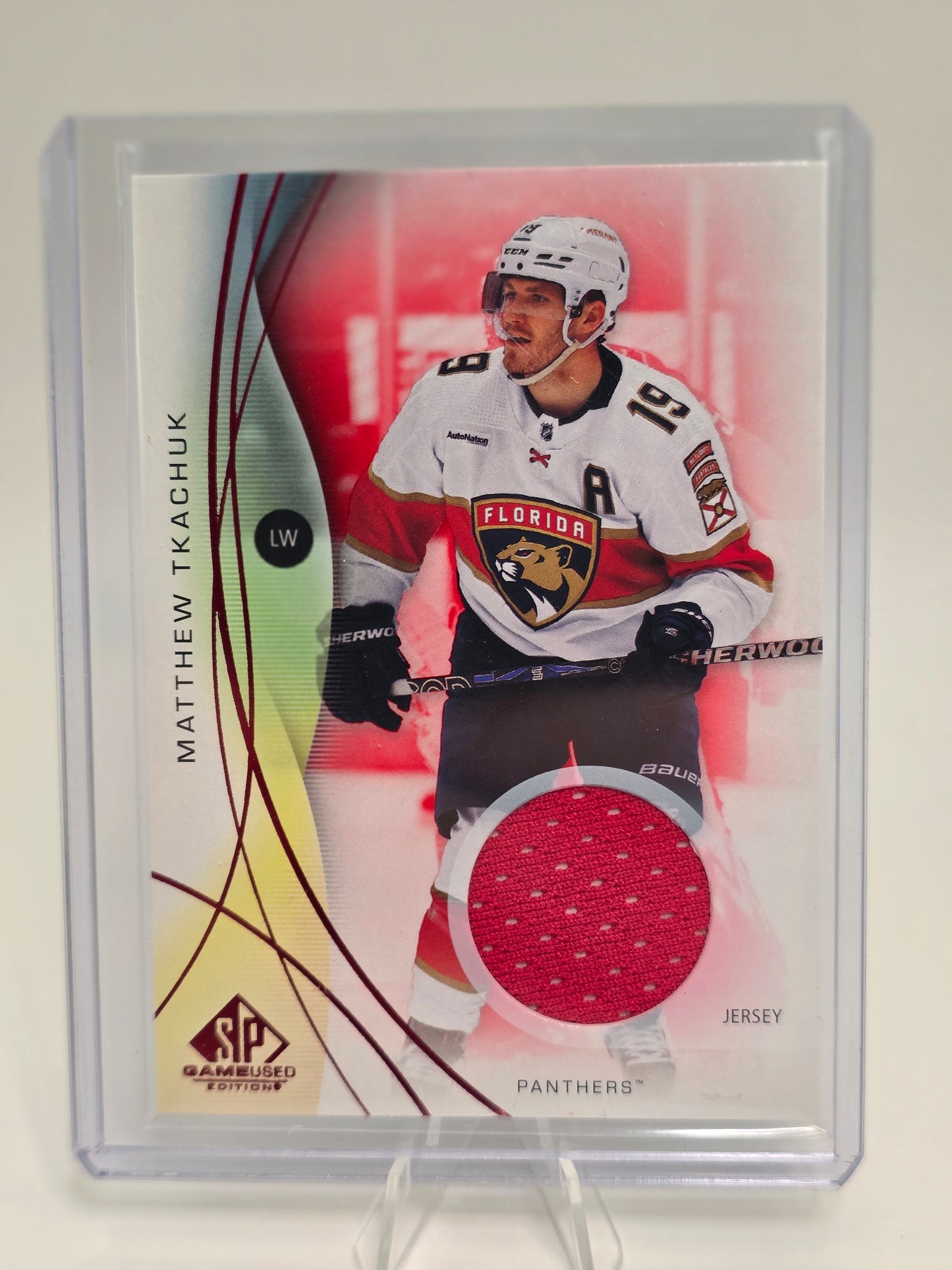 2024–25 Upper Deck — SP Game Used #109 — Matthew Tkachuk (Jersey Card)
