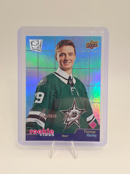 2020–21 Upper Deck Extended Series — RC-16 — Thomas Harley (Printed Autograph / Rookie Class)