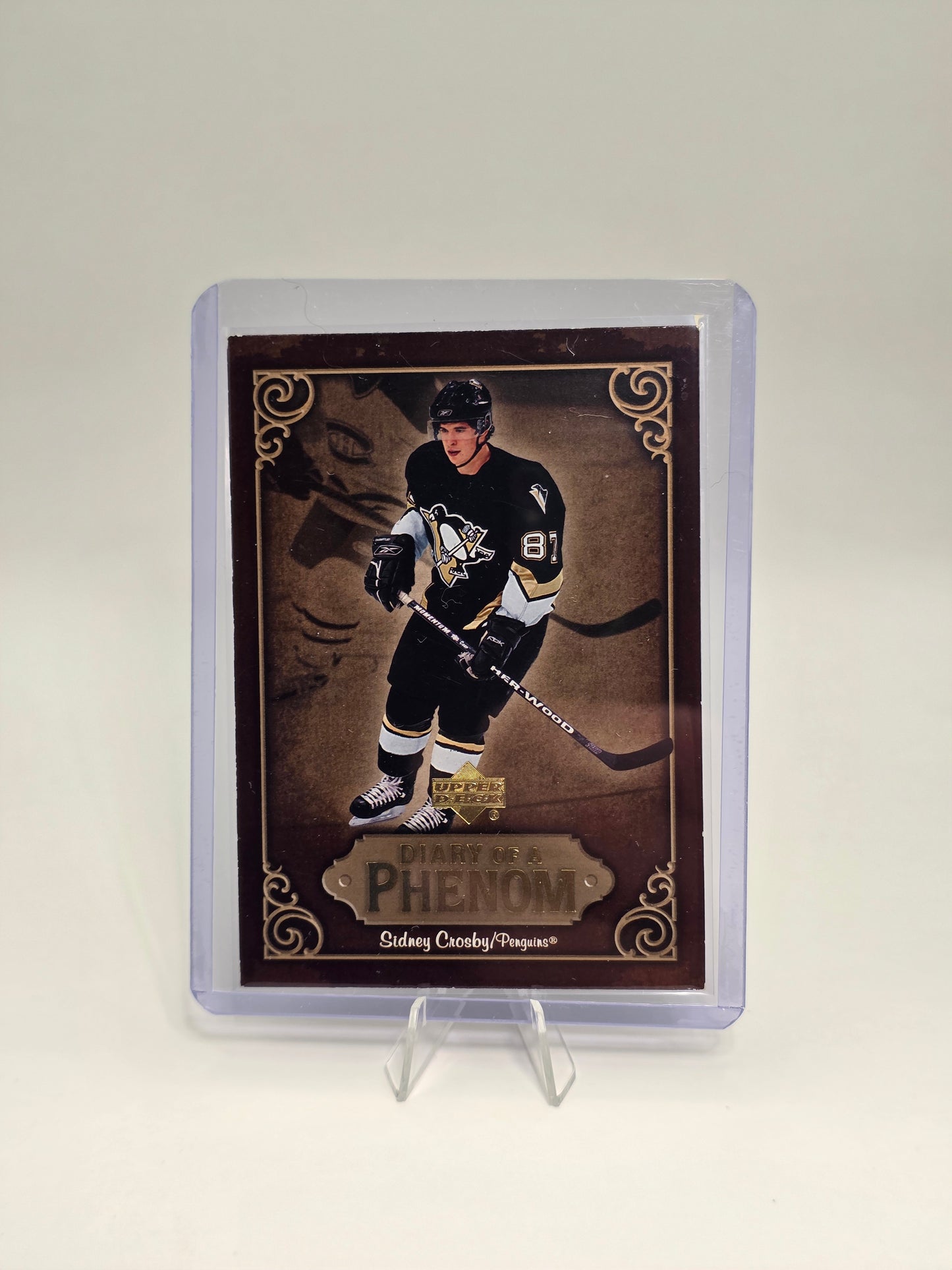 2005–06 Upper Deck — Diary of a Phenom — Sidney Crosby (DP-25, DP-24, DP-19) — 3-Card Lot