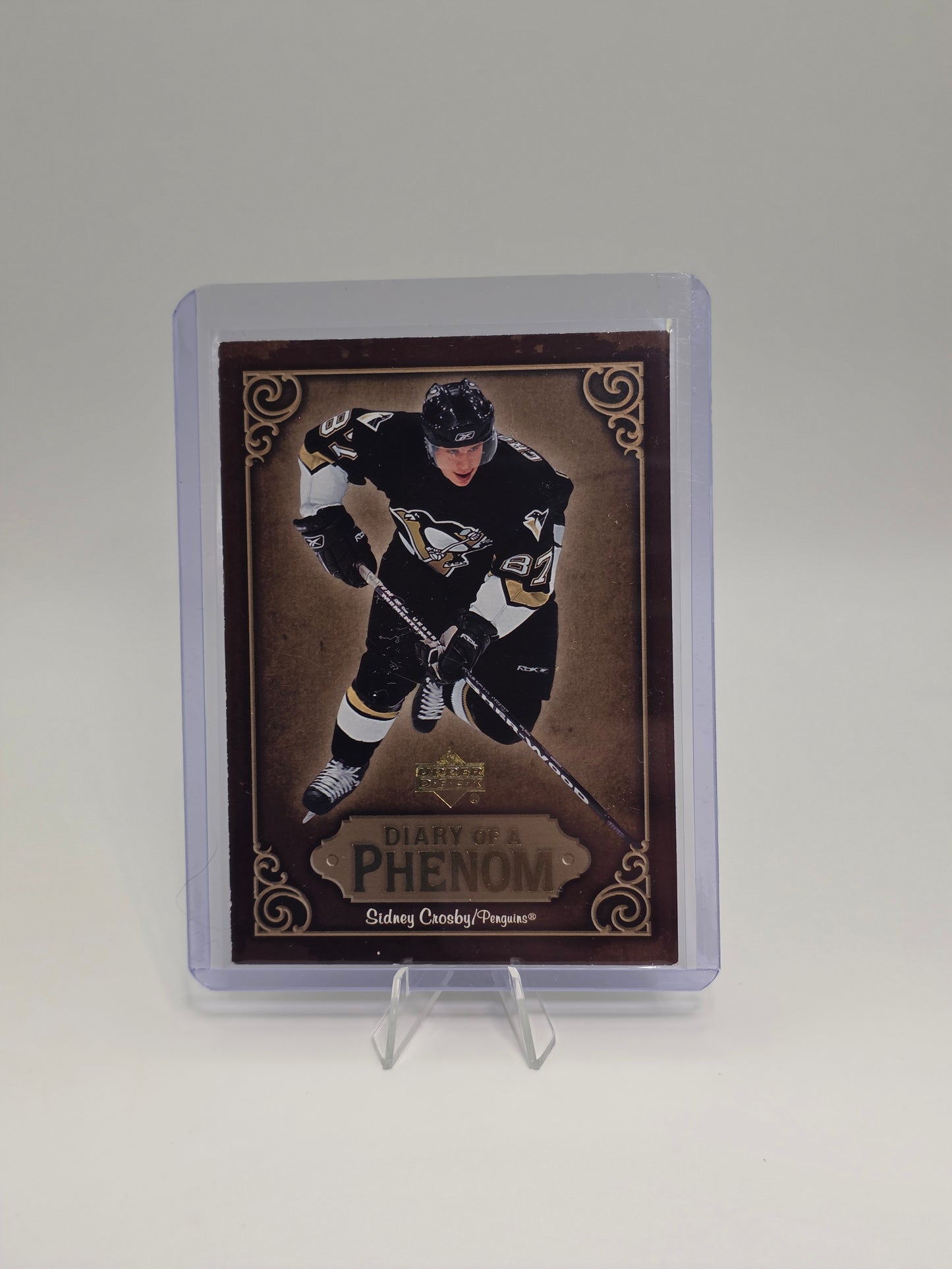 2005–06 Upper Deck — Diary of a Phenom — Sidney Crosby (DP-25, DP-24, DP-19) — 3-Card Lot