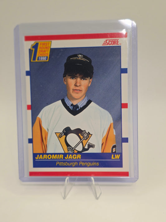Score 1990 — Jaromir Jagr #428 (First Round Draft / Rookie-Era)