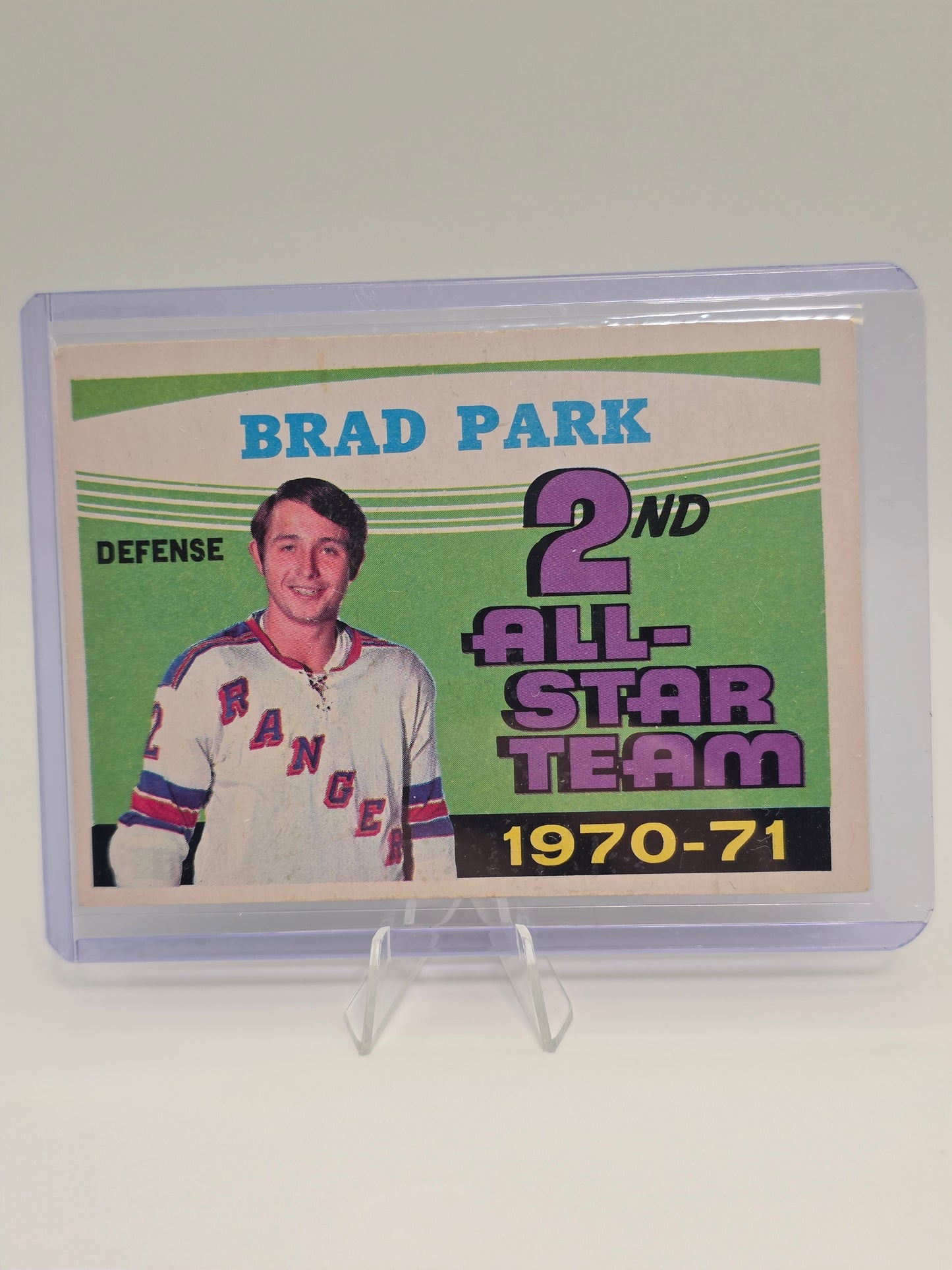 Brad Park 1970-1971 #257 (2nd All-Star Team)