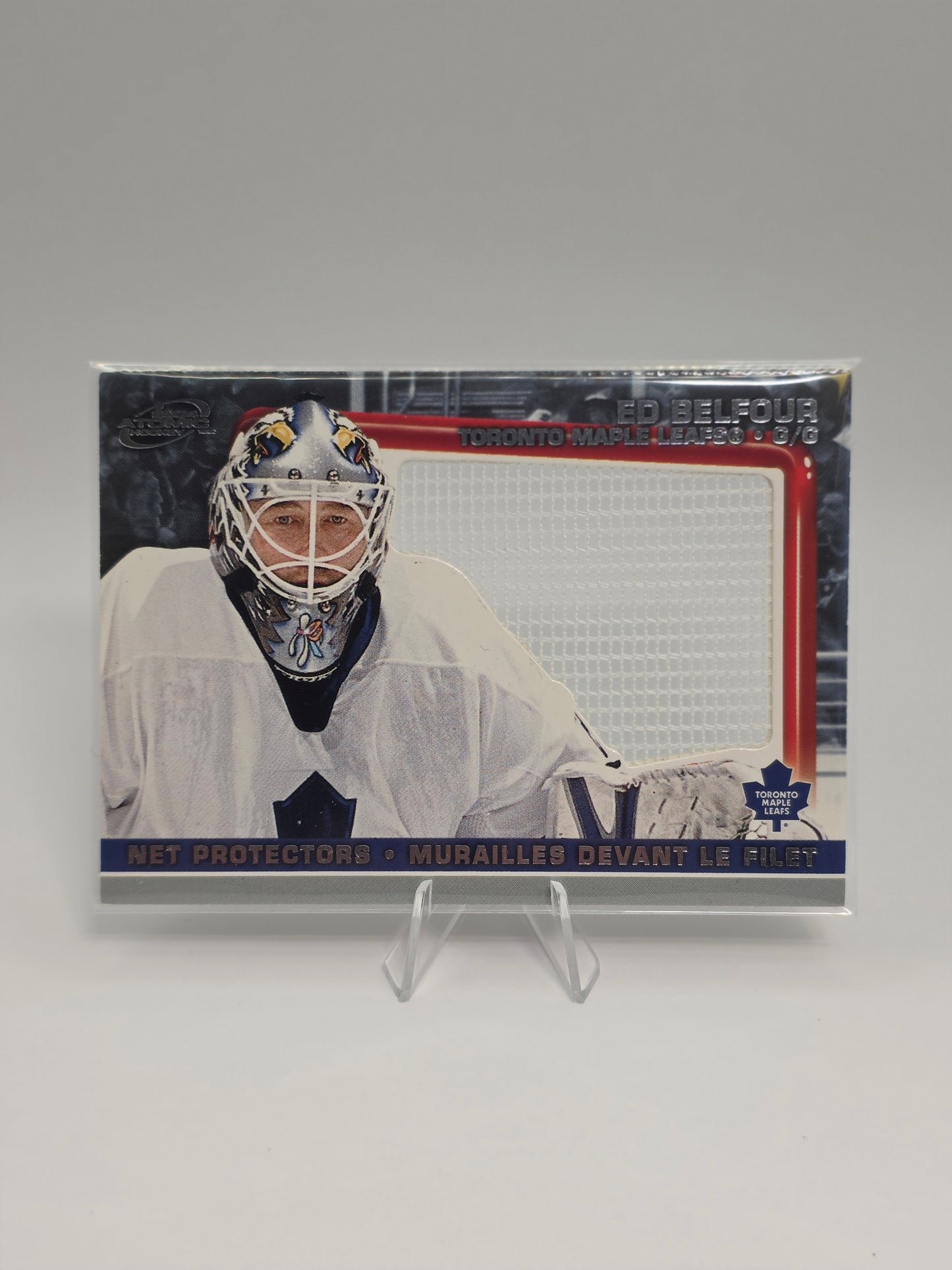 2004 Atomic / McDonald’s — Net Protectors #6 — Ed Belfour (Novelty Insert)