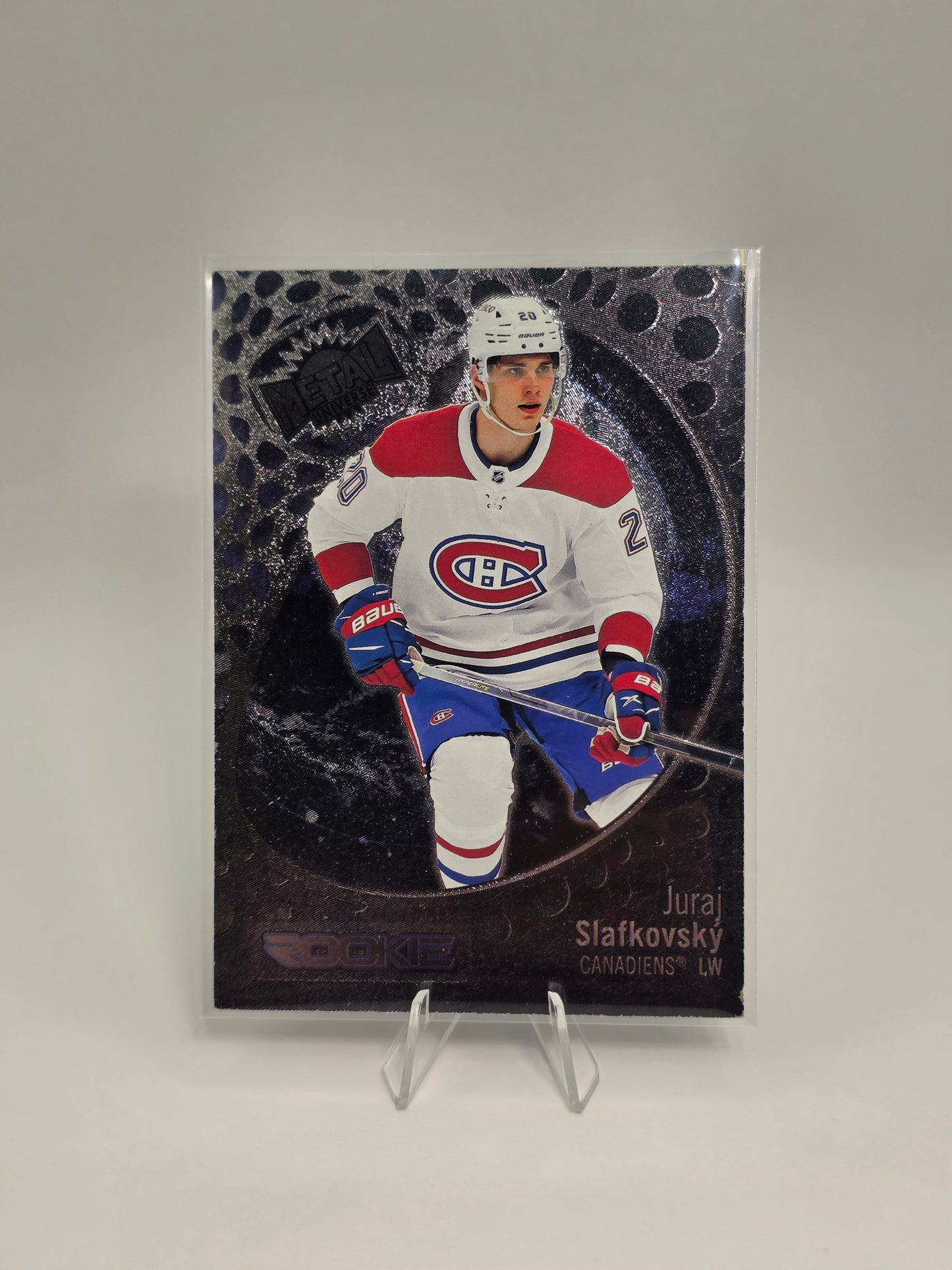 2022–23 SkyBox Metal Universe — Juraj Slafkovský (Rookie #151)