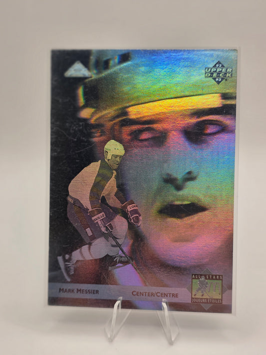 92–93 Upper Deck McDonald’s Holograms #McH-01 — Mark Messier