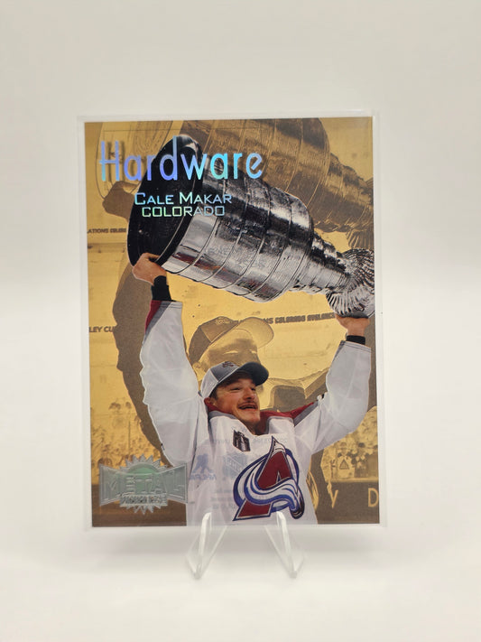 2022–23 SkyBox Metal Universe Hardware #HW-2 — Cale Makar