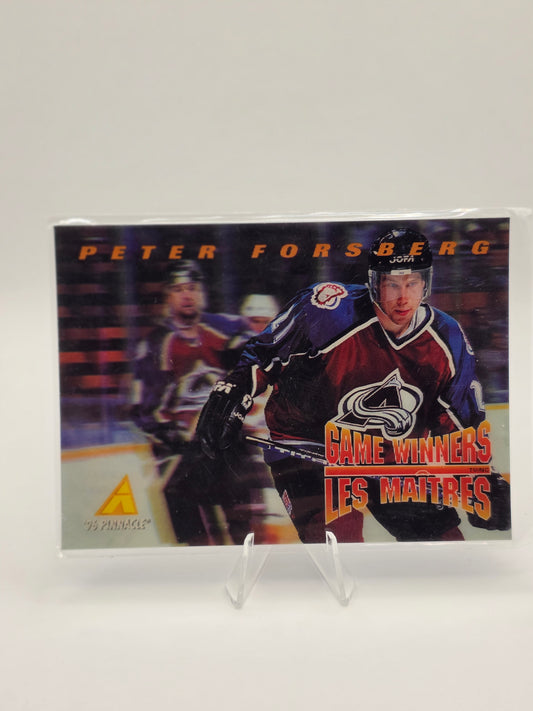 96 Pinnacle Game Winners / McDonald’s Promo #MCD-07 — Peter Forsberg