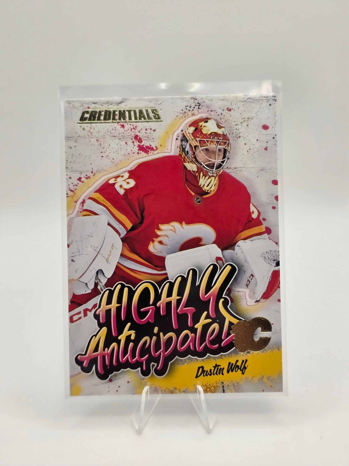 2024 Upper Deck Credentials – Highly Anticipated #HA-43 – Dustin Wolf