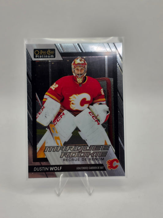 2024 O-Pee-Chee Platinum Marquee Rookie #240 – Dustin Wolf