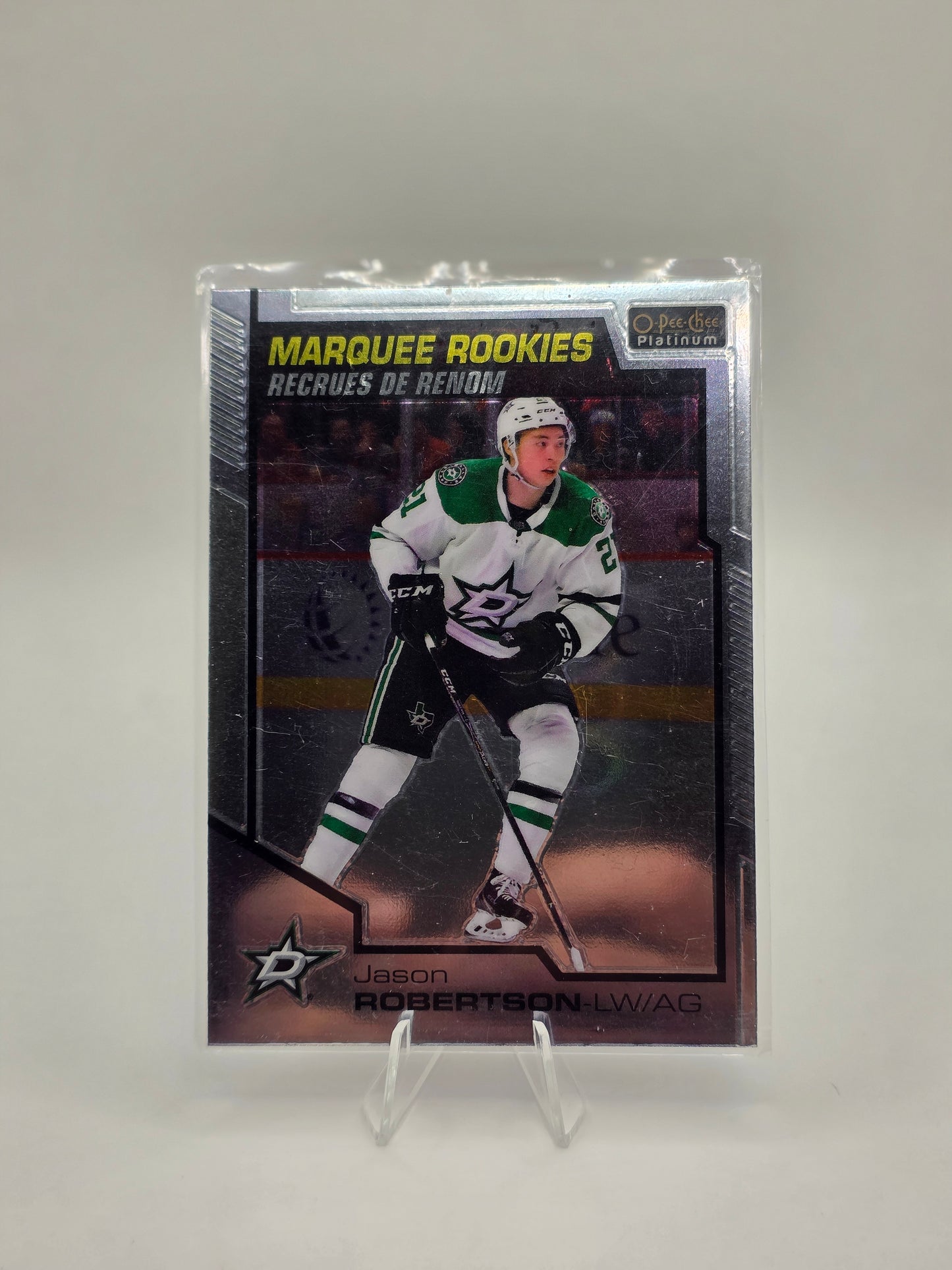 2021 O-Pee-Chee Platinum Marquee Rookie #159 – Jason Robertson