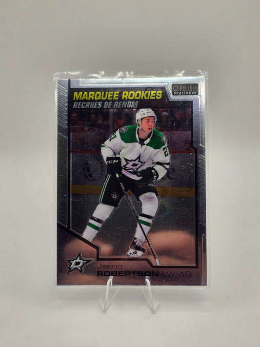 2021 O-Pee-Chee Platinum Marquee Rookie #159 – Jason Robertson