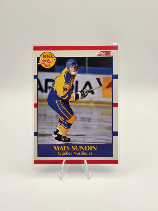 90 Score Prospects #398 – Mats Sundin (Rookie / Quebec Nordiques)