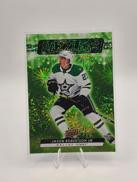 2023–24 Upper Deck Dazzlers — Jason Robertson (DZ-71)