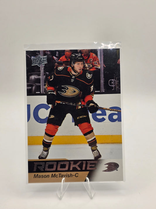 2021 Upper Deck — Mason McTavish (Rookie #23)
