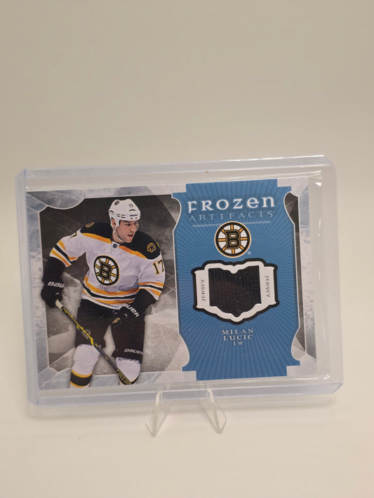 Frozen Artifacts — Milan Lucic (Game-Used Jersey Insert, FA-ML)