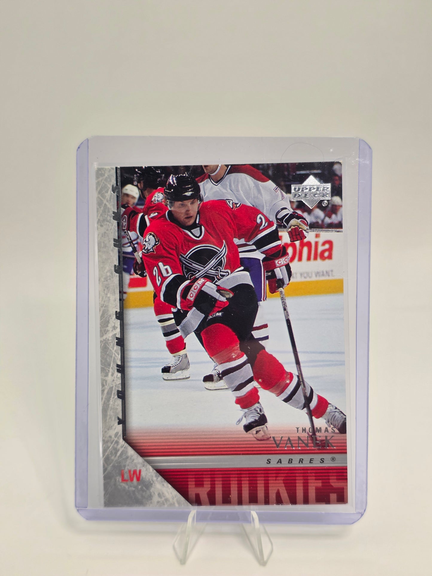 2005β06 Upper Deck Young Guns #457 β Thomas Vanek (Rookie)
