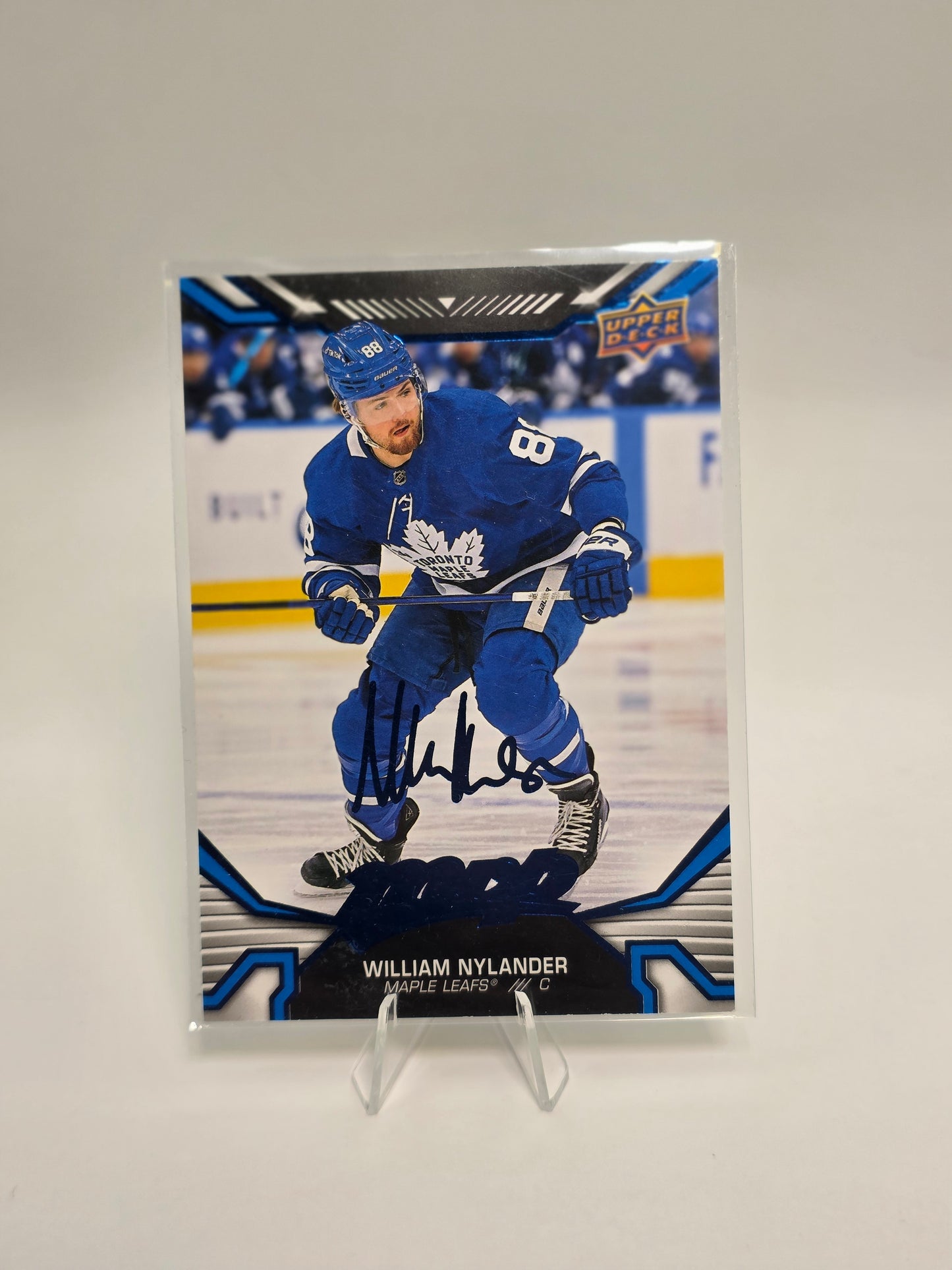 2022β23 Upper Deck MVP β Blue Script #34 β William Nylander