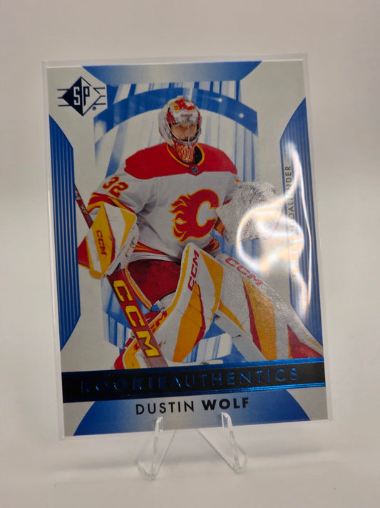 2023–24 SP Hockey — Rookie Authentics #116 — Dustin Wolf