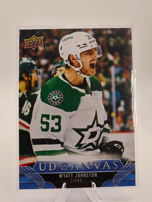 2023–24 Upper Deck — UD Canvas #C24 — Wyatt Johnston