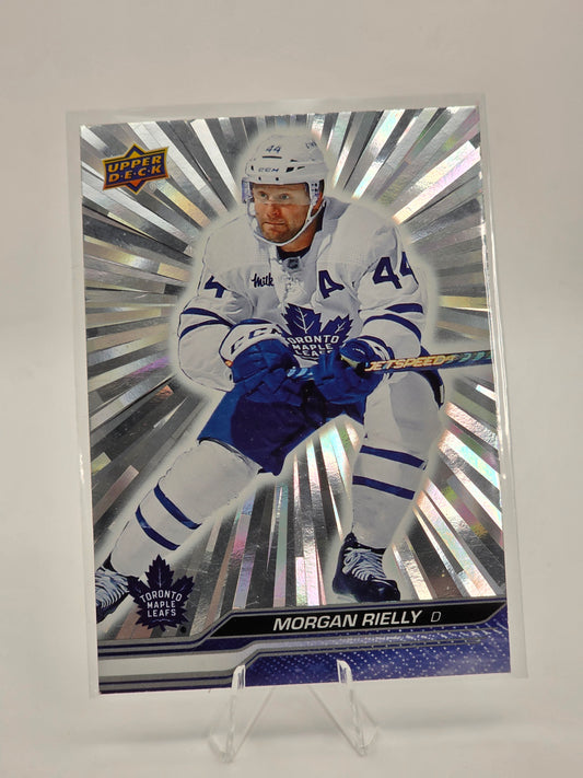 2023–24 Upper Deck — Series 2 Silver Foil #421 — Morgan Rielly