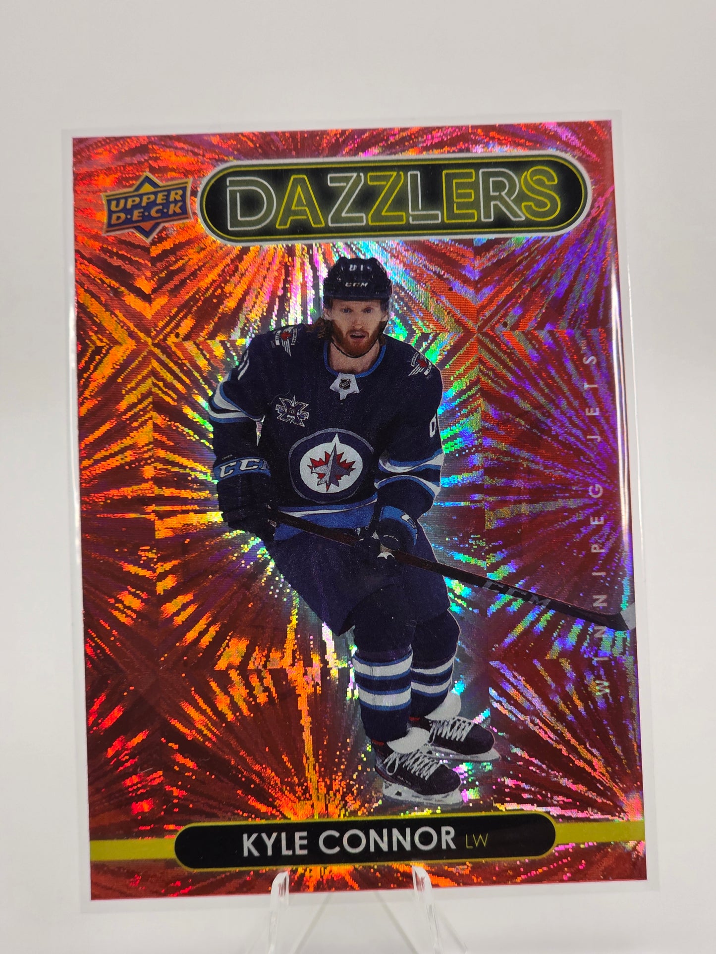 2021β22 Upper Deck β Dazzlers (Pink) #DZ-49 β Kyle Connor