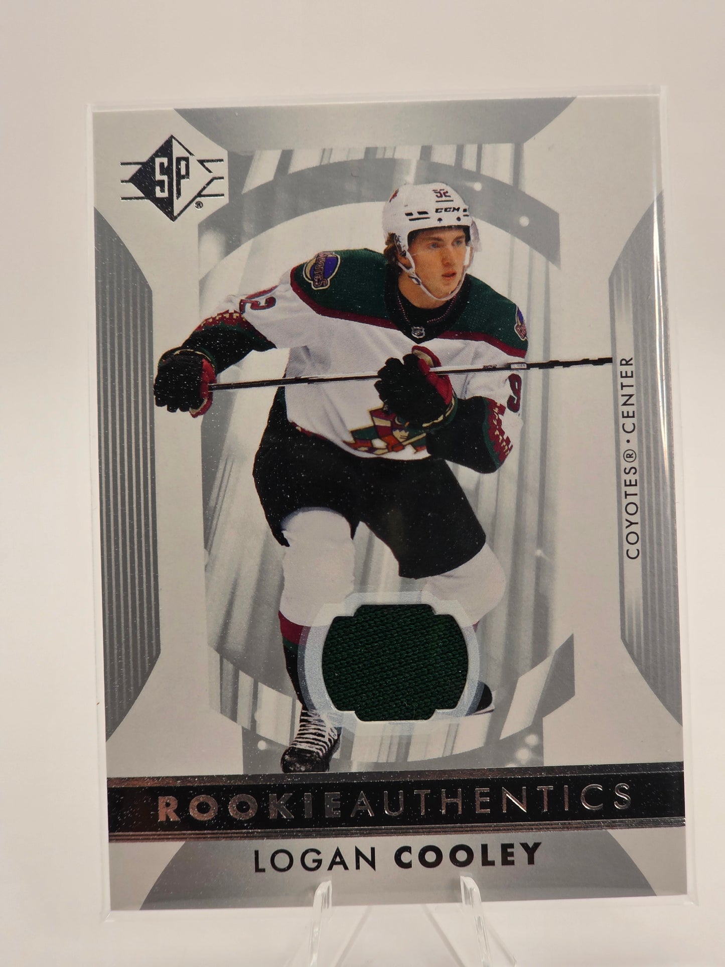 2023β24 SP Hockey β Rookie Authentics (Jersey) #102 β Logan Cooley