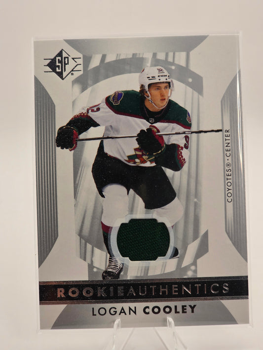 2023–24 SP Hockey — Rookie Authentics (Jersey) #102 — Logan Cooley