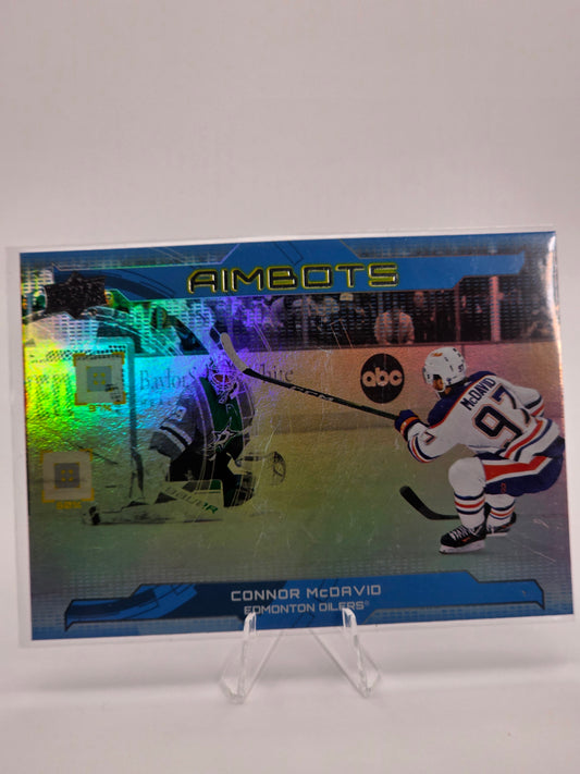 2024–25 Upper Deck — Aimbots #AB-7 — Connor McDavid