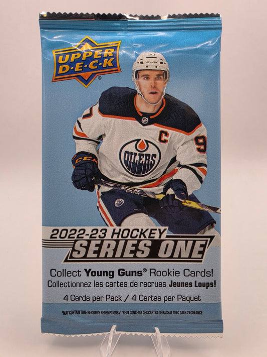 SINGLE PACK - Upper Deck Series One 2022-23