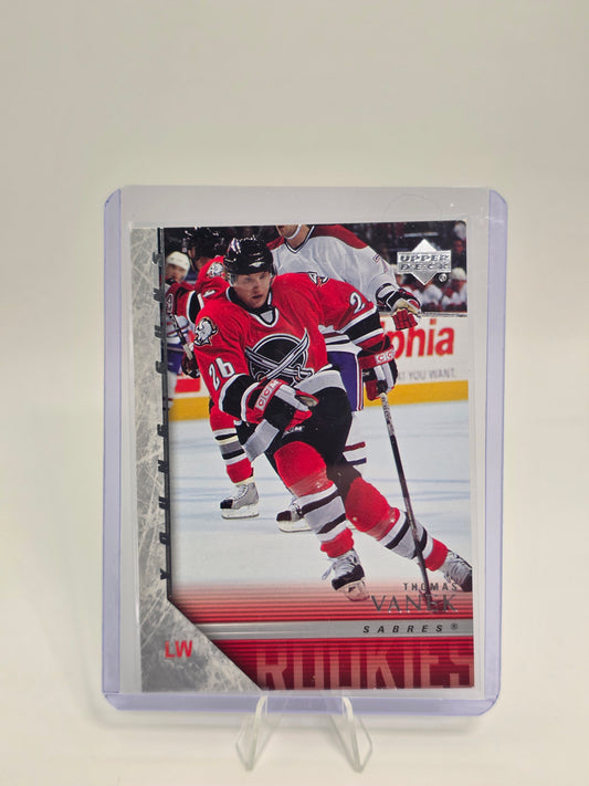 2005–06 Upper Deck Young Guns #457 — Thomas Vanek (Rookie)