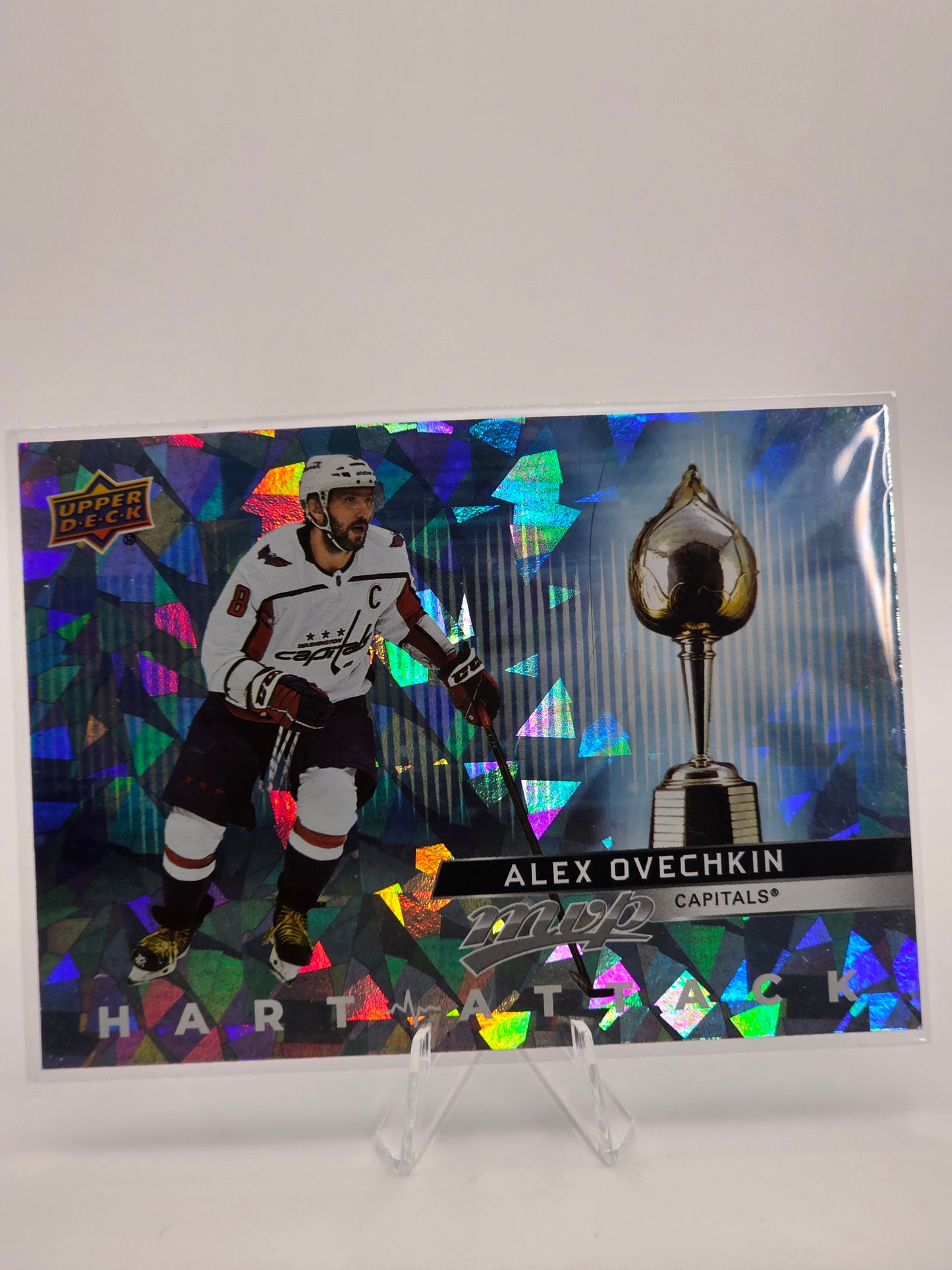 2021–22 Upper Deck MVP — Hart Attack #HA-9 — Alexander Ovechkin