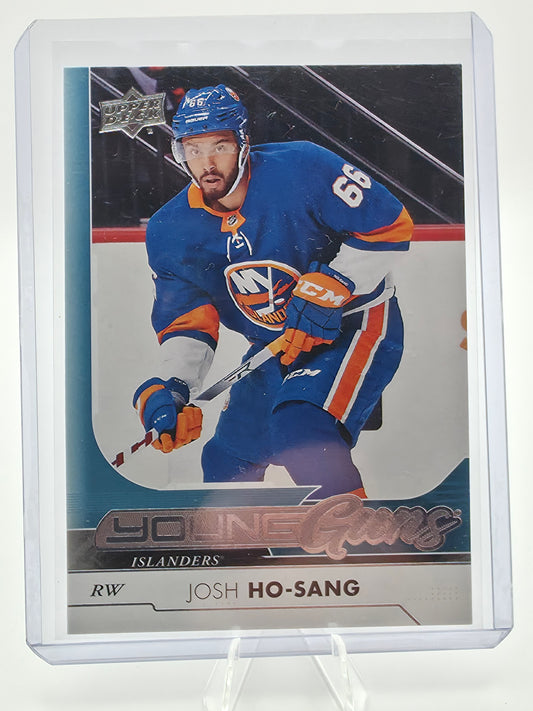 2017-18 Upper Deck Series 1 Josh Ho-Sang Young Guns RC #205
