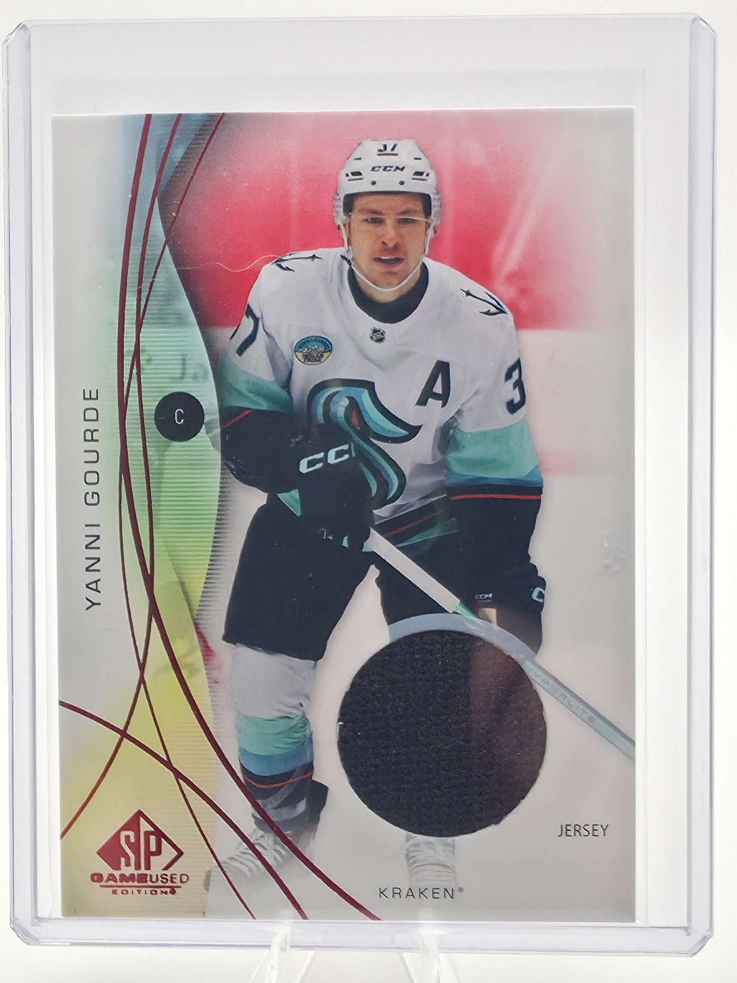 2024-25 Upper Deck SP Game Used Yanni Gourde Jersey Card #4