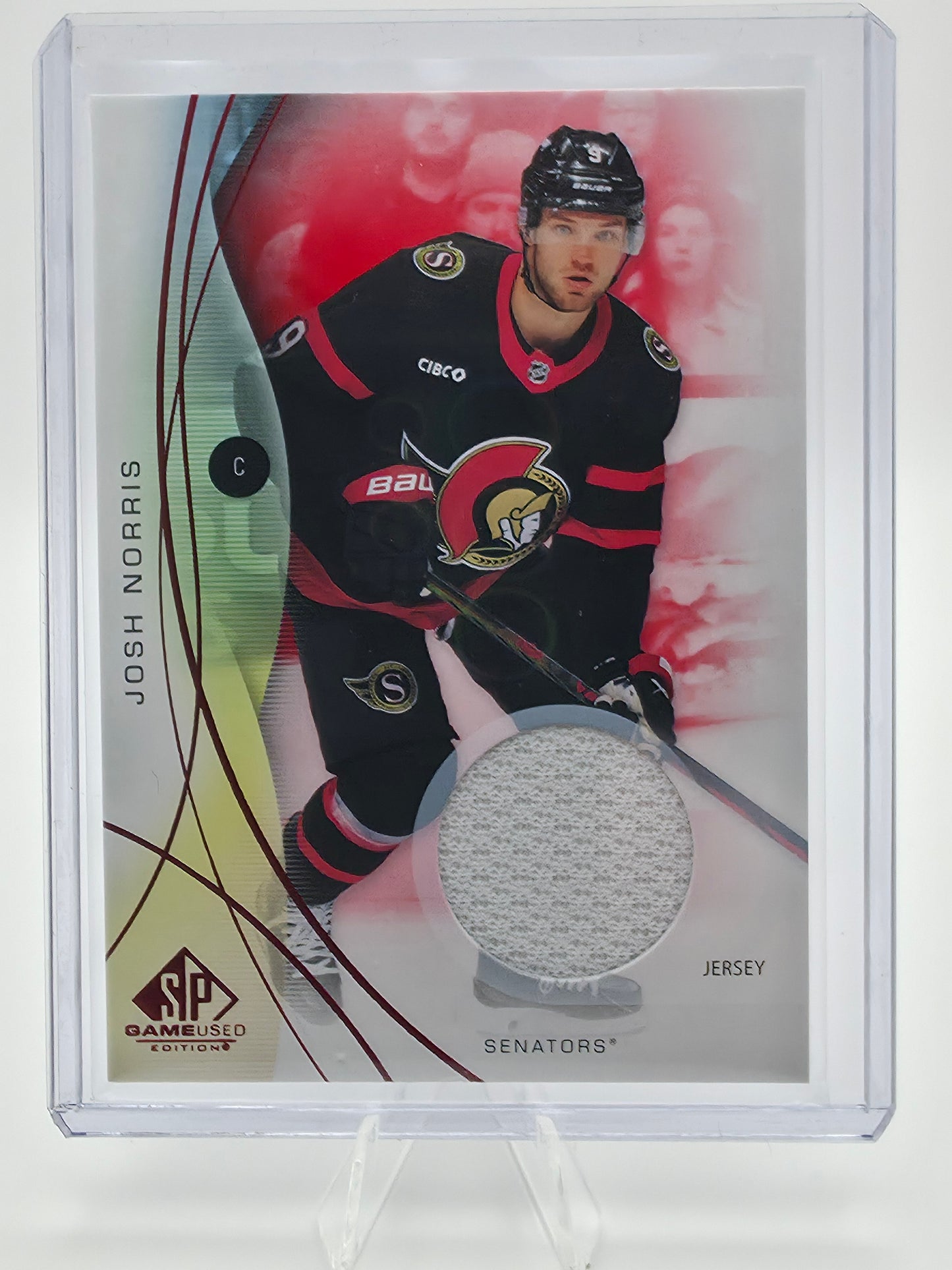2024-25 Upper Deck SP Game Used Josh Norris Jersey Card #40