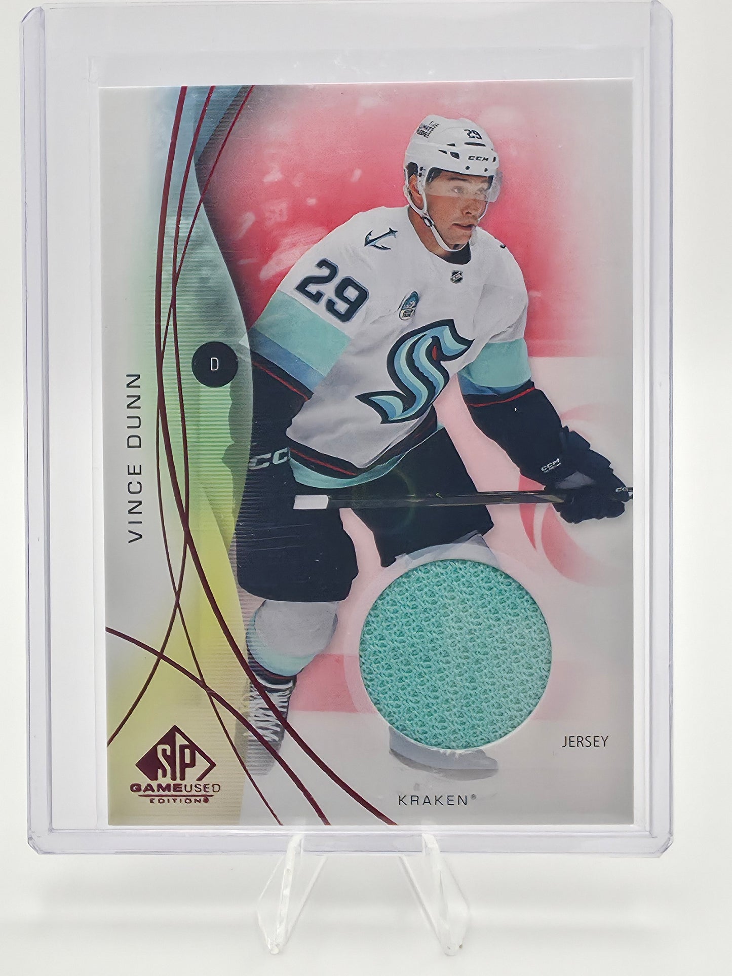 2024-25 Upper Deck SP Game Used Vince Dunn Jersey Card #8