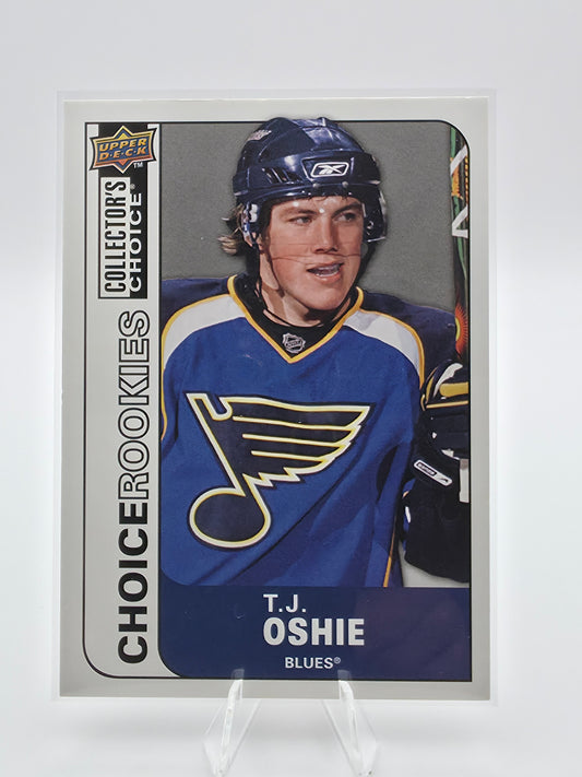 2008-09 Upper Deck Collector's Choice T.J. Oshie Rookie RC #232